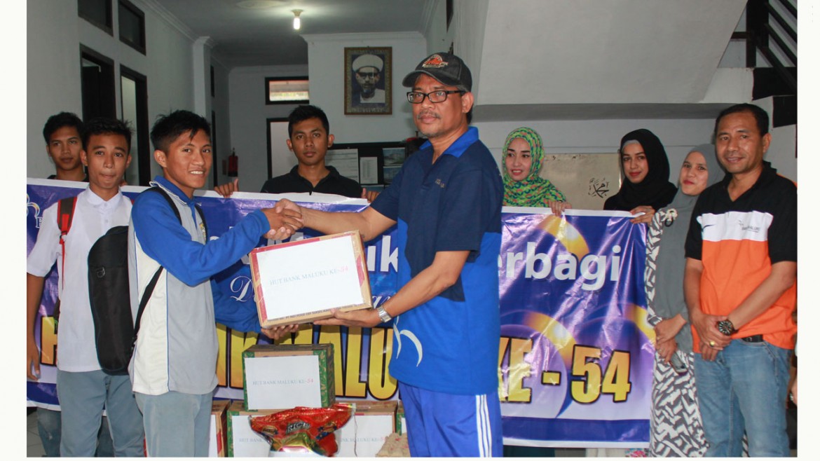 Bank Maluku, Berbagi Saat Ultah